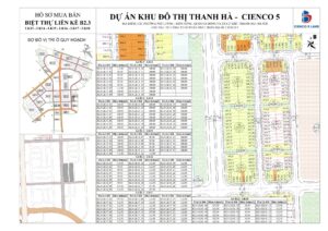 Mặt Bằng Sơ Đồ B2.3 Liền Kề Biệt Thự Thanh Hà Mường Thanh