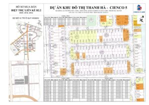 Mặt Bằng Sơ Đồ B2.2 Liền Kề Biệt Thự Thanh Hà Mường Thanh