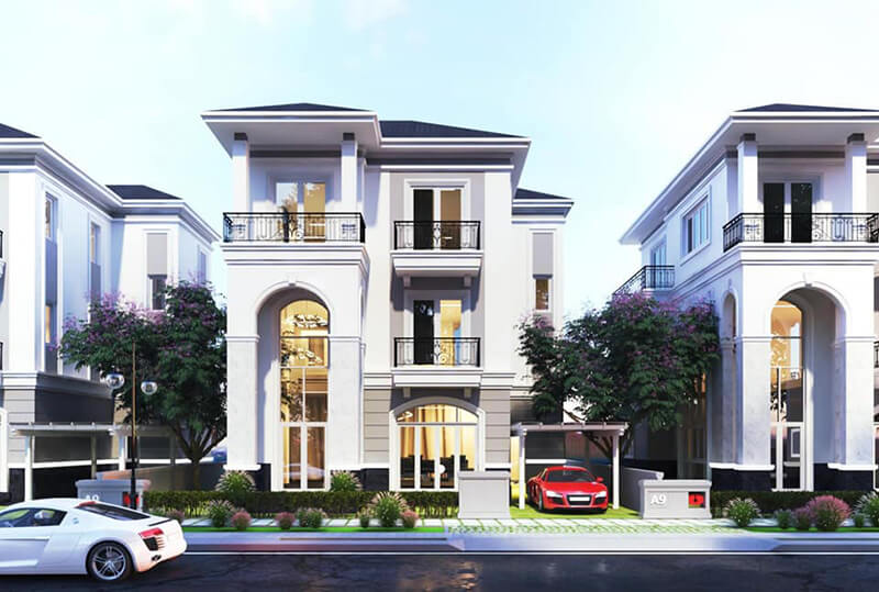 biệt thự thanh hà