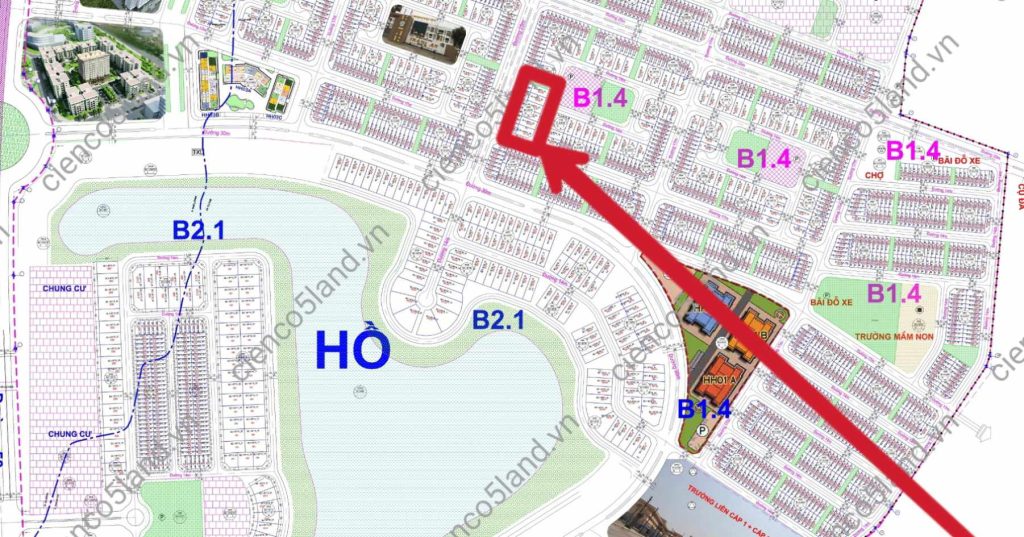 Biệt Thự Thanh Hà B1.4 Biệt Thự 01