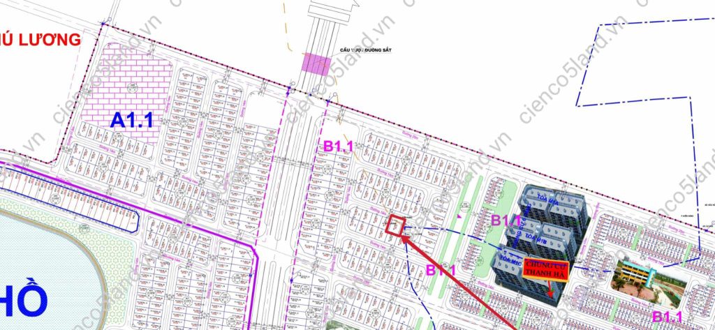 Biệt Thự Thanh Hà B1.1 biệt thự 03