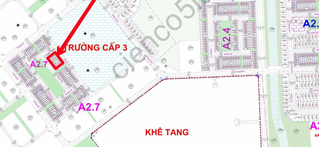 LIỀN KỀ THANH HÀ A2.7 LIỀN KỀ 10