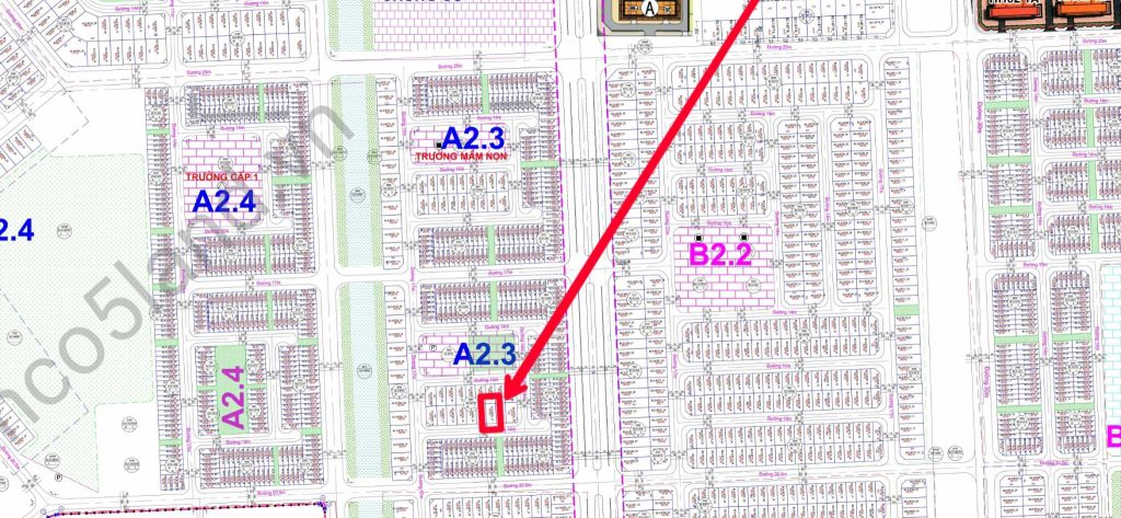 biệt thự Thanh Hà A2.3 biệt thự 04