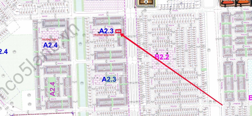 Liền kề thanh Hà A2.3 liền kề 02