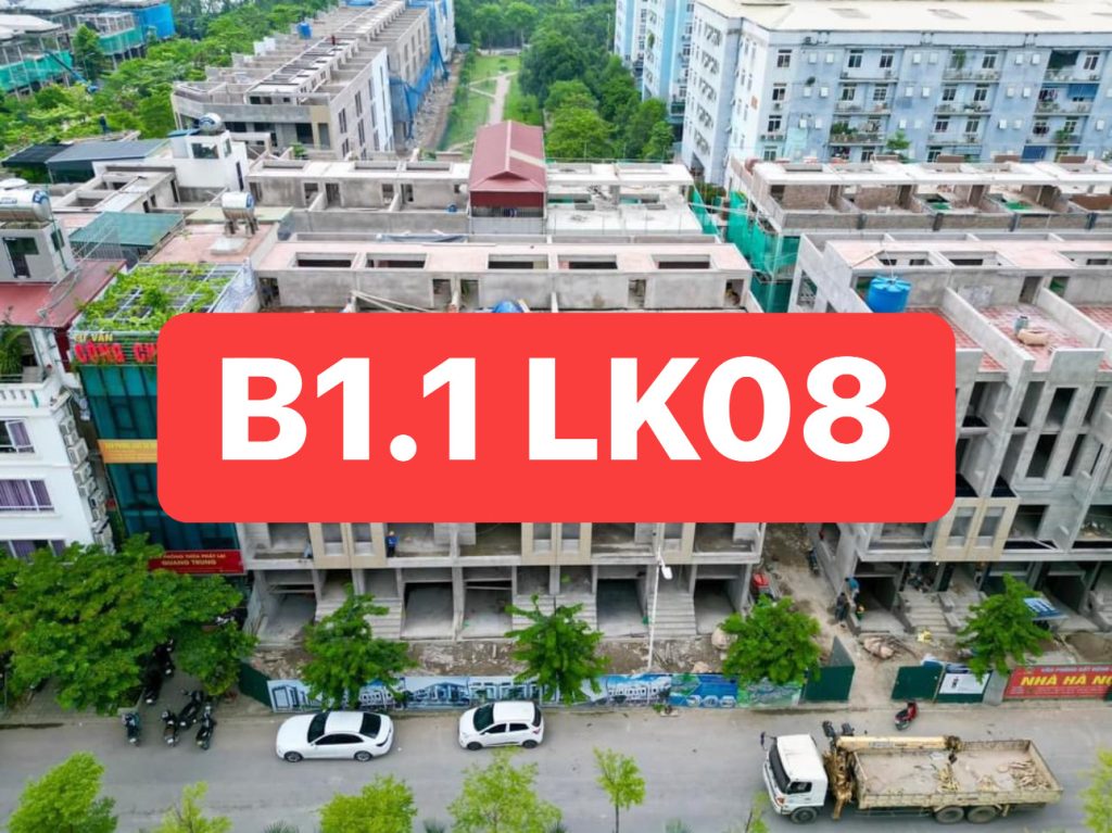 Liền kề Thanh Hà B1.1 LK08