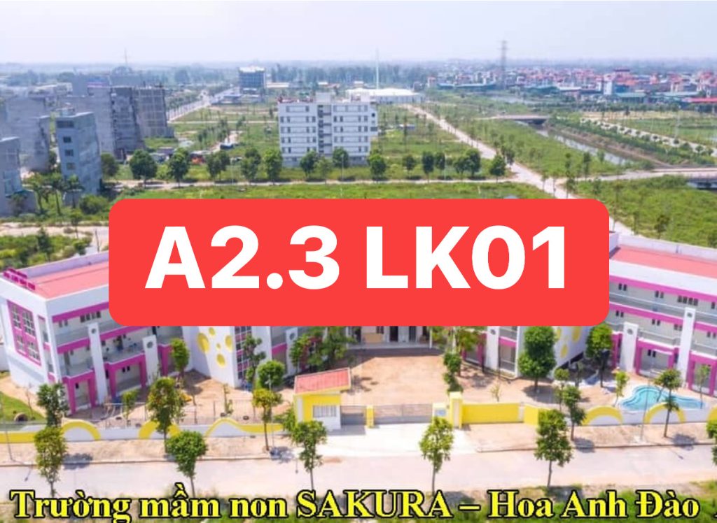 Thanh Hà khu A2.3 LK01