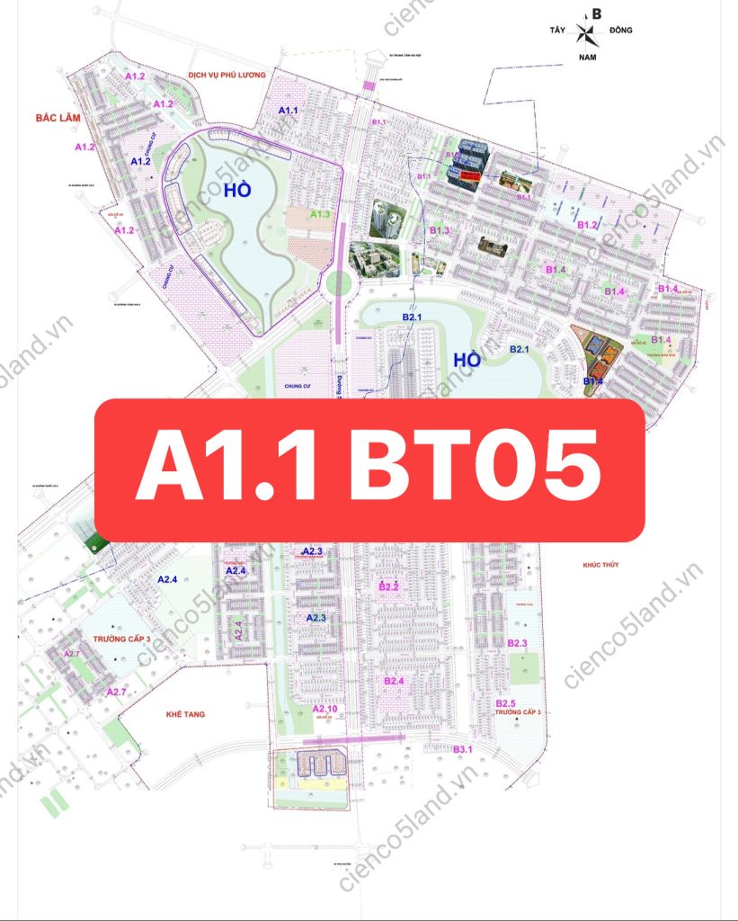 Biệt thự Thanh Hà A1.1 BT05