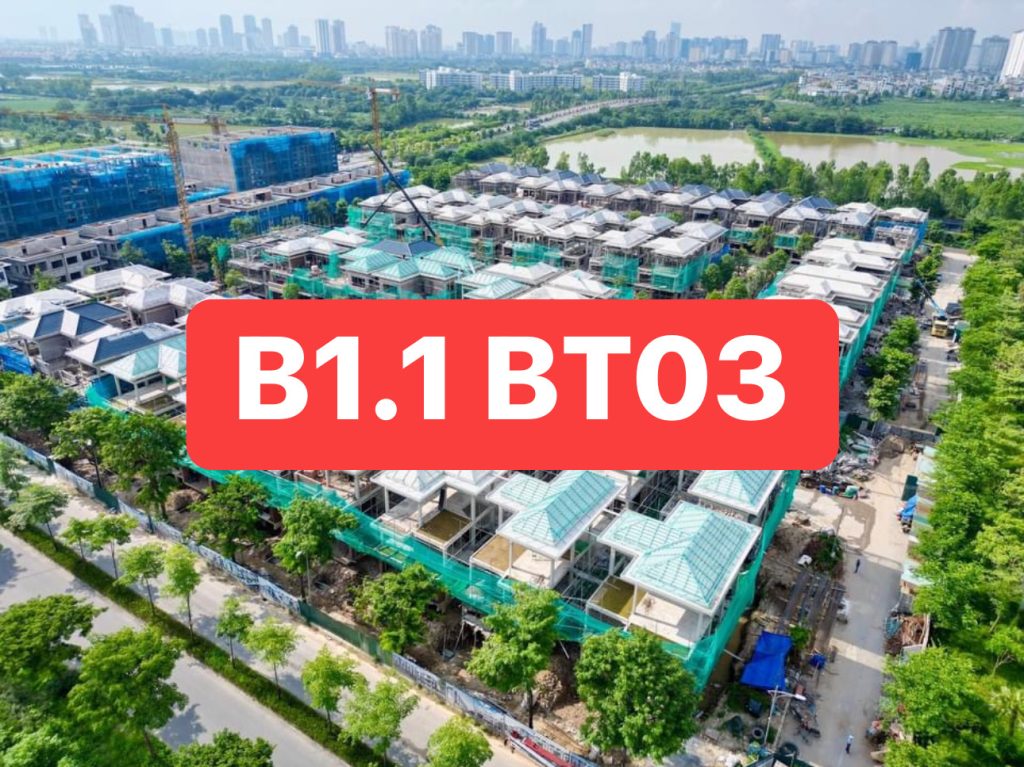 Biệt thự Thanh Hà B1.1 BT03
