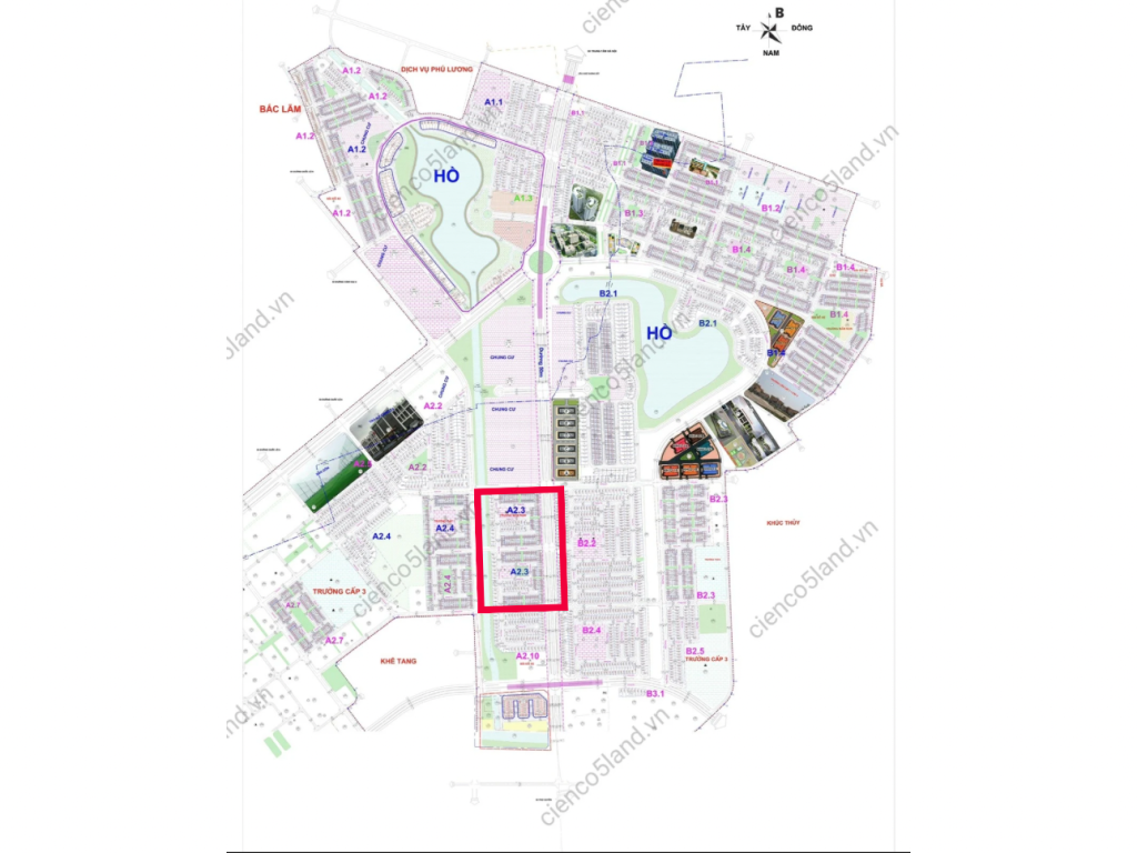 Thanh Hà khu A2.3 1/500