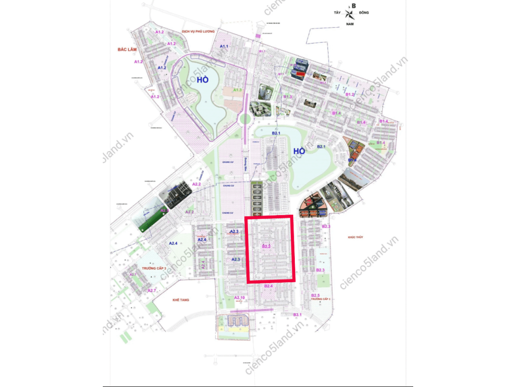 biệt thự thanh hà khu b2.2